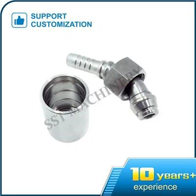 Raccordi e puntali per tubi flessibili in acciaio inossidabile